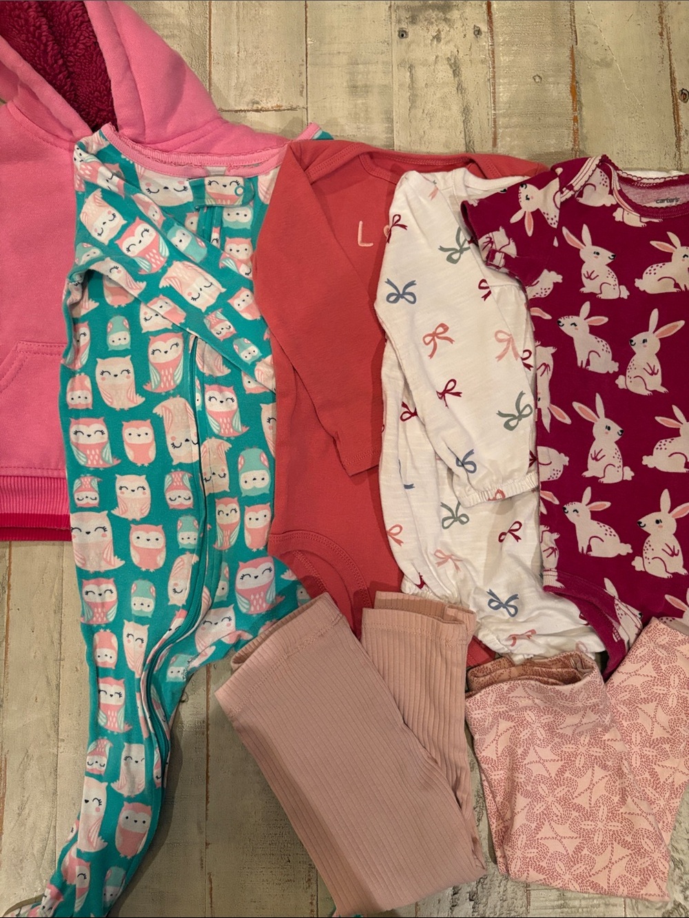 Carter’s 7 Piece 18 Month Baby Girl Bundle